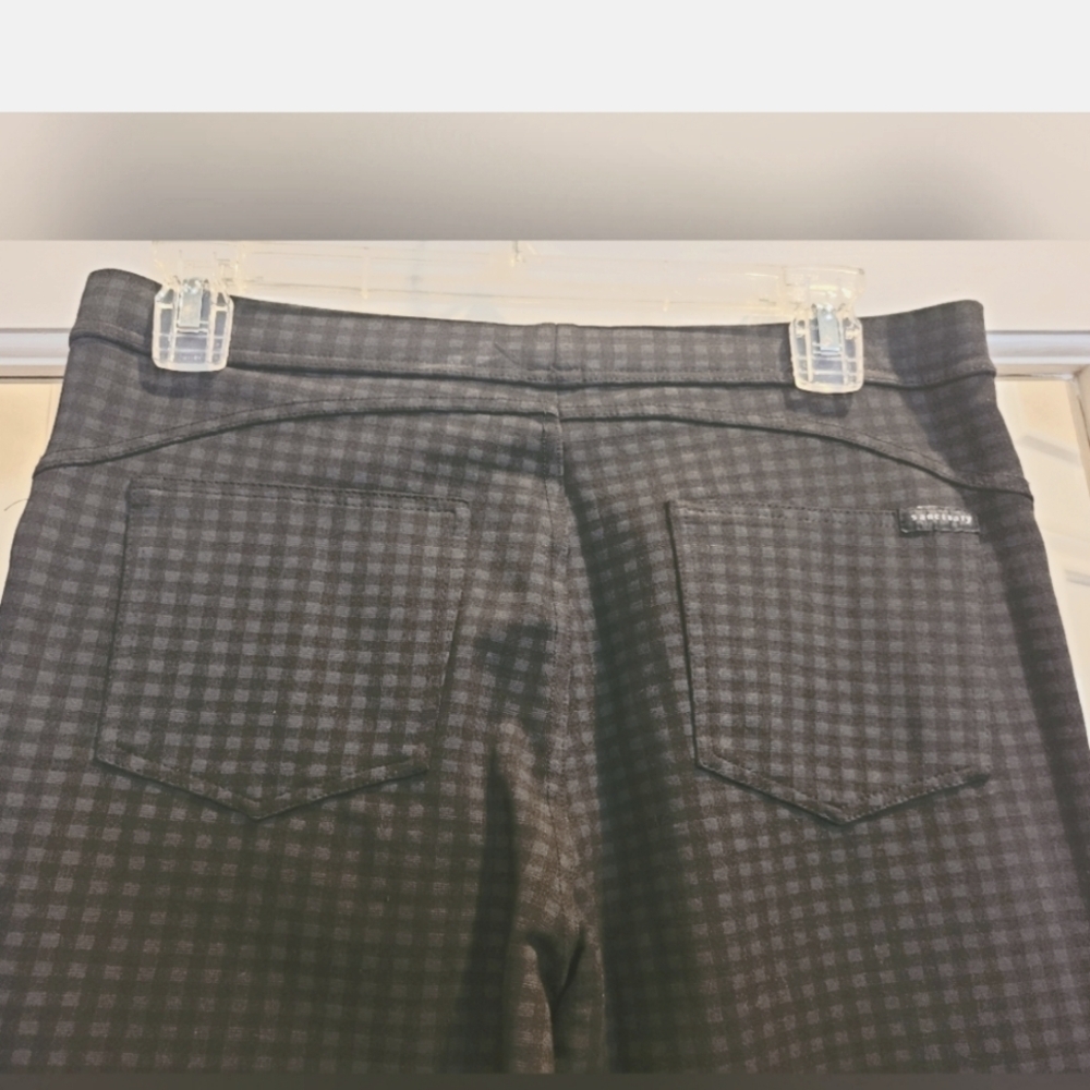 Sanctuary gray and black check leggings